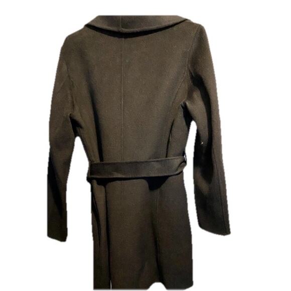 Tahari Ladies Blk Wrap Coat W/ Belt Double Face Fabric Sz XXL Shawl MSRP$350 - Picture 5 of 8